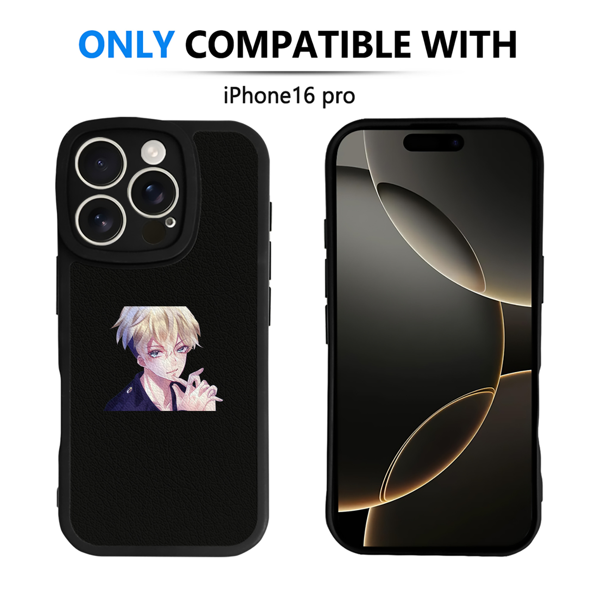 （画像用） 東京リベンジャーズ Tokyo Revengers 【iPhone 16シリーズ対応】シリコンスマホケース（レザー調） 材質：シリコン